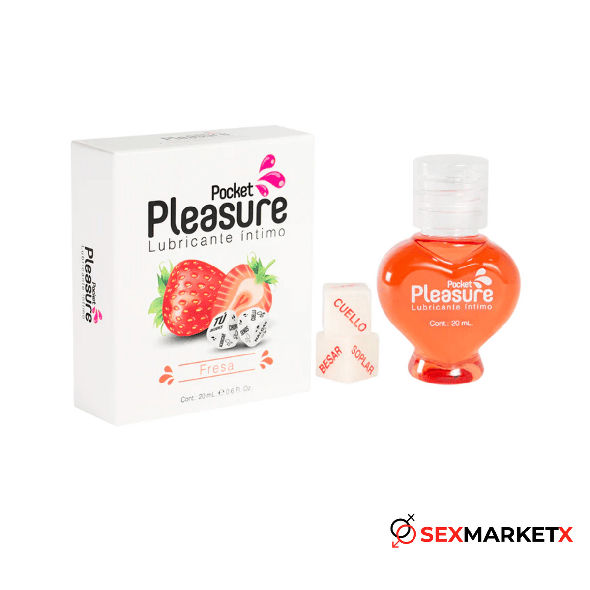 Lubricante Pocket Pleasure X 20ML