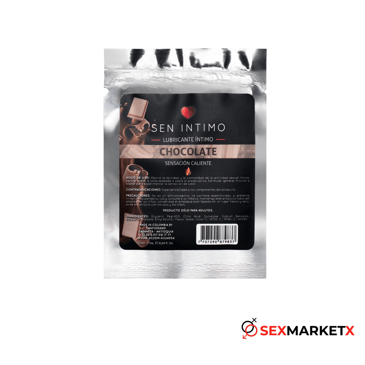Lubricante intimo sen caliente x 7ml