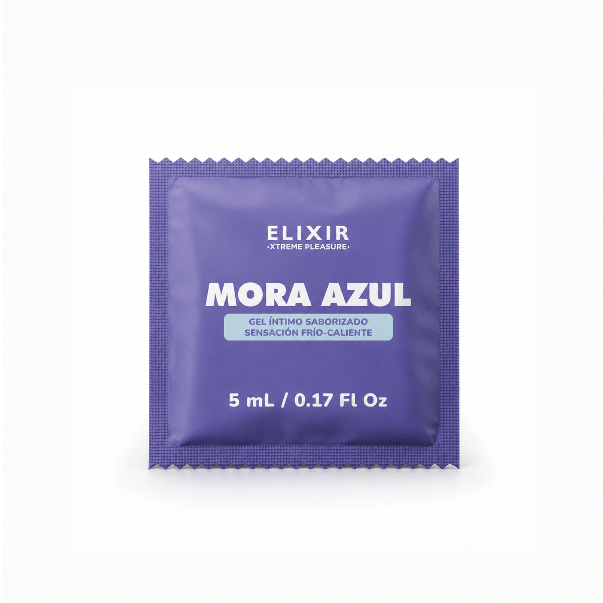 Gel Íntimo Saborizado Mora Azul Elixir 5ml