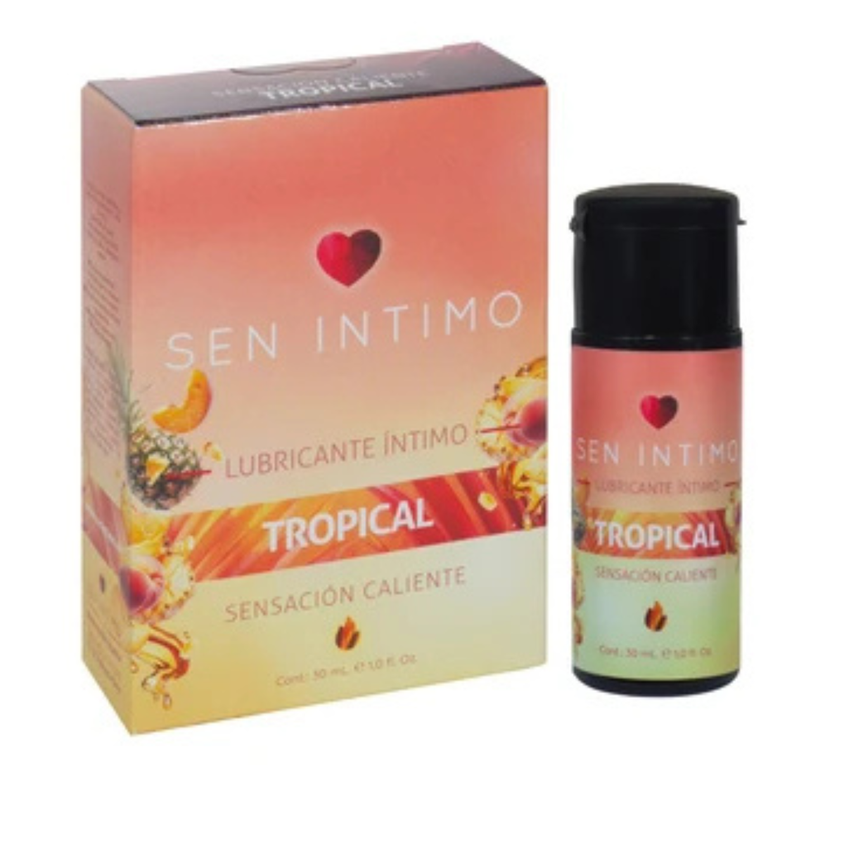 Lubricante Intimo Caliente Tropical x 30ml