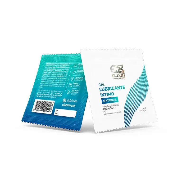 Gel Lubricante Intimo Natural x5ml Elixir