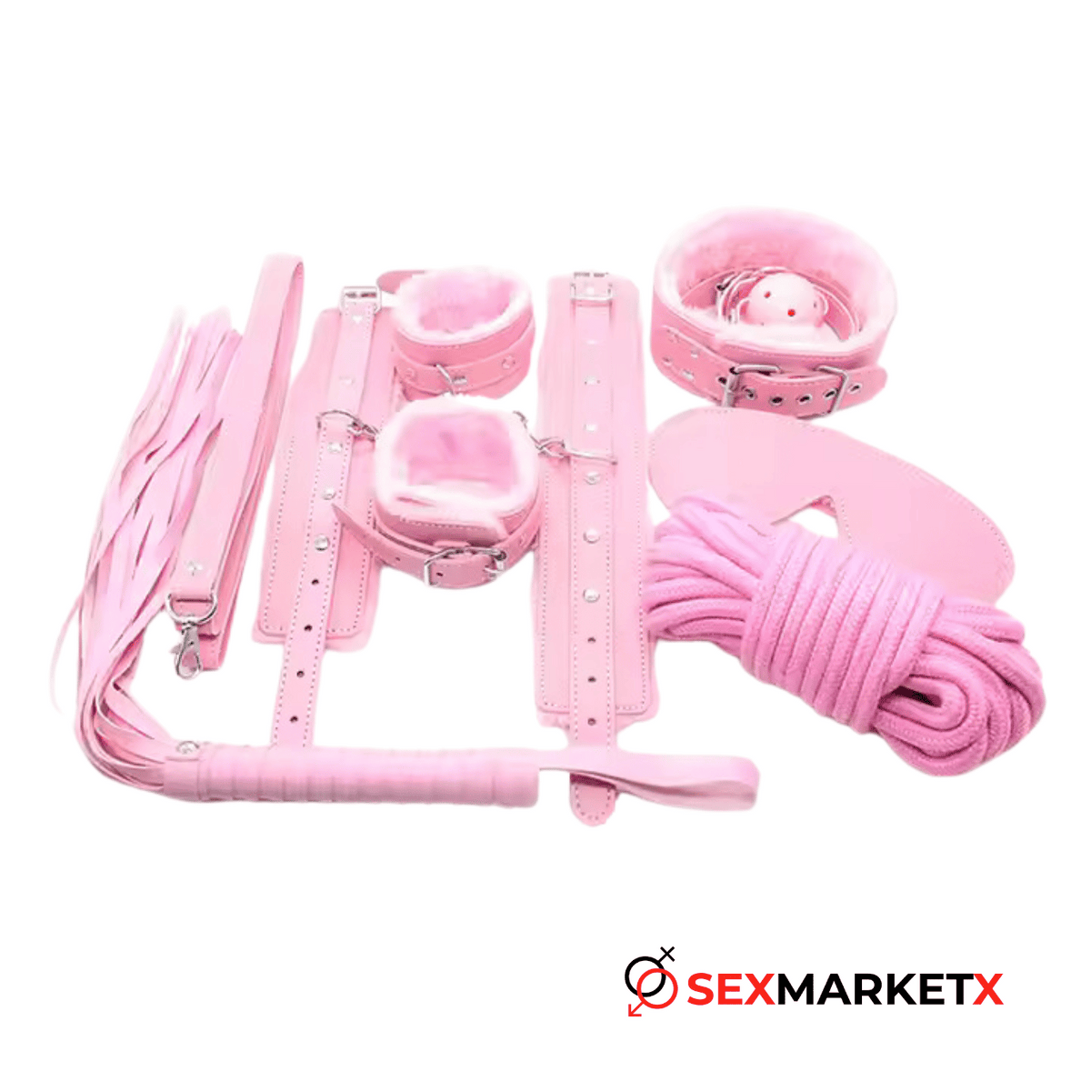 Kit sado 10 piezas_Rosado